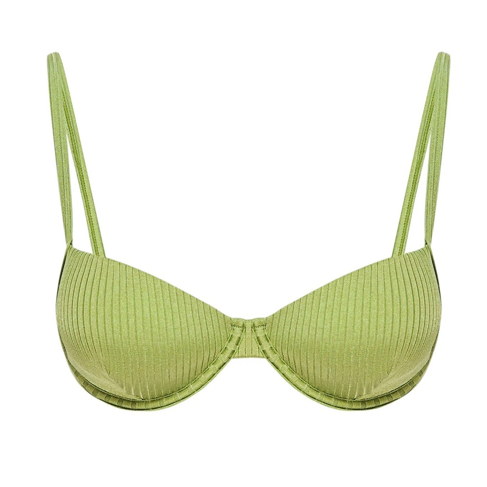 Monday Swimwear - Capri Top (Pear Wide Rib) size small
